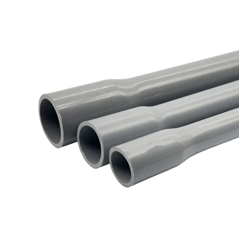 ASTM SCH40/80 Standard Plastic PVC Insulating Electrical Pipe Rigid Conduit 1/2 to 6 Inch