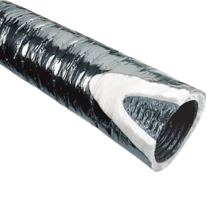 Insulated Flexible Duct (SAMCO-'O' PURE). Safest Green Flexible Ducts available globally.